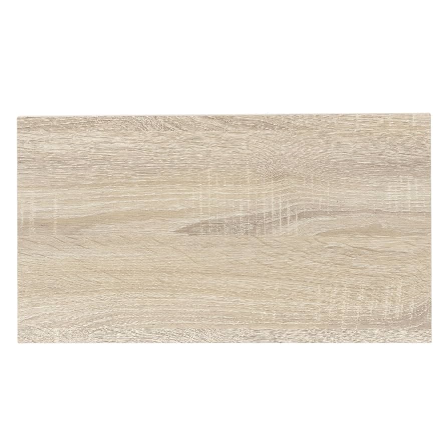 ML-Design Sidobord i C-form, vit ek, 45x25x64 cm, metallram & träskiva, under soffan, industriell design, soffbord, vardagsrumsbord, soffbord, soffbord, sängbord, sängbord, laptopbord